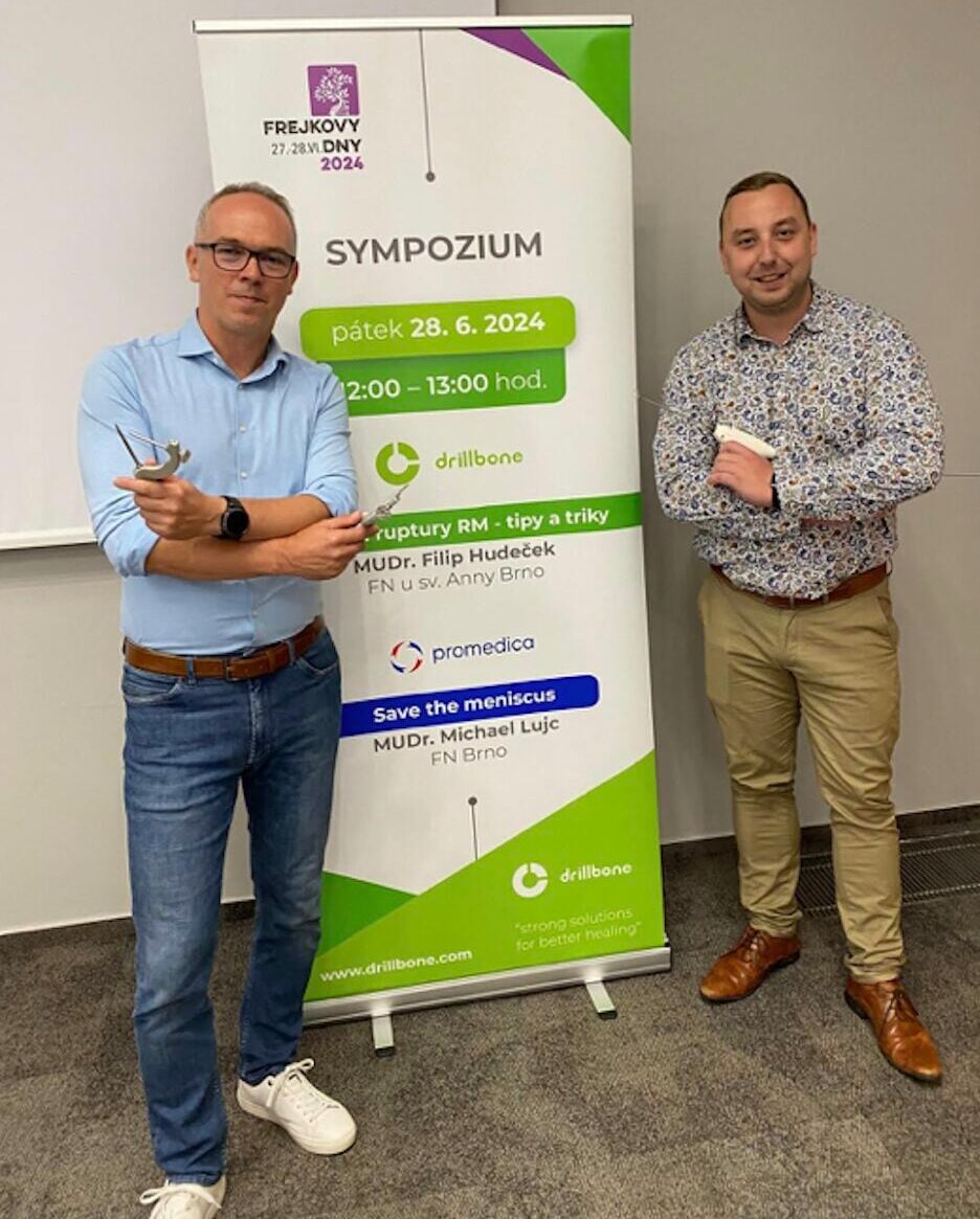 Propojení tradice a inovace: Smith+Nephew a Drillbone na Frejkových dnech